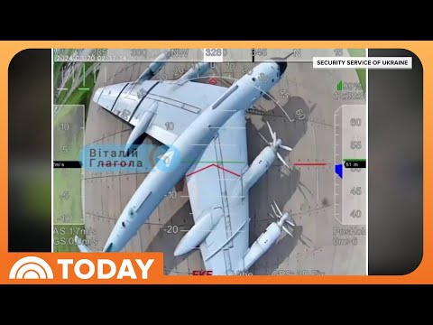 New Images Show Russian Air Base After Ukraine Drone Attack