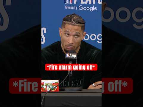 Josh Hart was concerned 😅