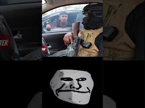 blud trying fight a soldier 💀 | troll face meme (credit: to @banggaluh, @BangTampue)
