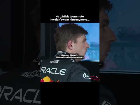 When Sergio Perez was excluded by Redbull and Max Verstappen in F1