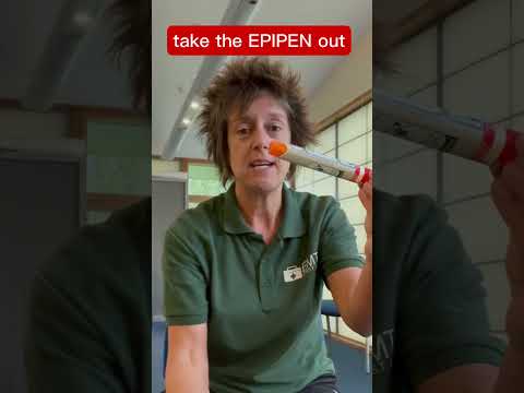 How to use a jext and how to use epi pen auto injector pens to treat anaphylaxis #anaphylaxis