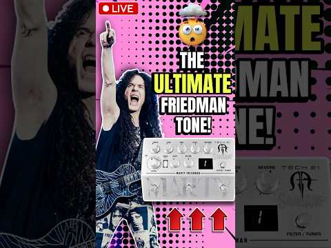 ‼️The easiest and most INEXPENSIVE way to get Marty Friedmans signature TONE! 🤯🙌🎸 | Tech21 | 2025