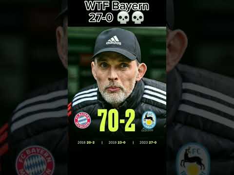 Bayern Munich won 27-0 💀 #bayernmunich #viral #football #footballteam #bayern