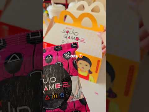 SQUID GAME MEAL AT MCDONALD ✨️ #australia #vlog #squidgame2 #squidgame #mcdonalds #squidgamemeal