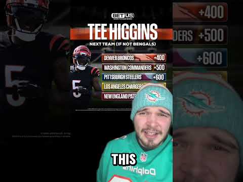 Which Team Will Tee Higgins Play For Next Season? #nfl #nfltrending #nflviral #trending
