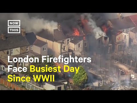London Heat Wave Sparks Unprecedented Number of Fires