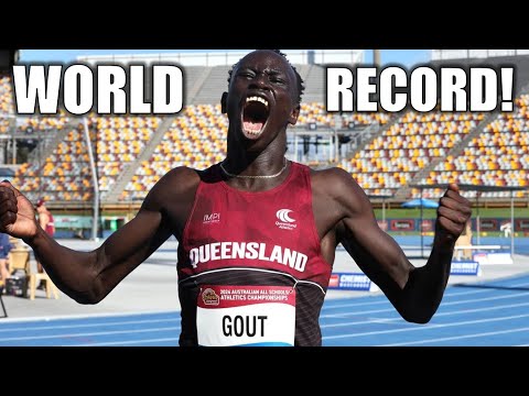 Gout Gout SMASHES Usain Bolt&#039;s 16-Year-Old World Record In The 200 Meters