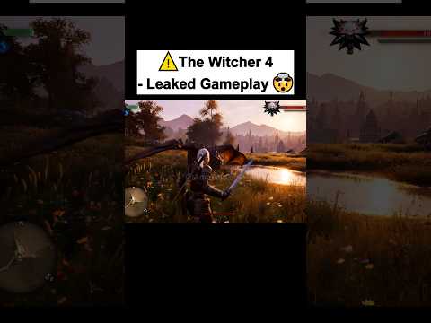 The Witcher 4 Fan-made AI Gameplay | Ciri &amp; Dragon🔥⚔️ #thewitcher4