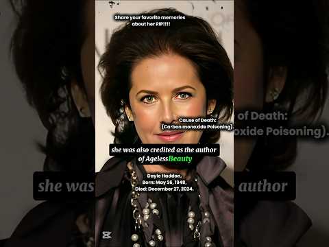 Gone Too Soon: Remembering Dayle Haddon a Canadian Supermodel and Fashion Icon #rip #legend #tribute