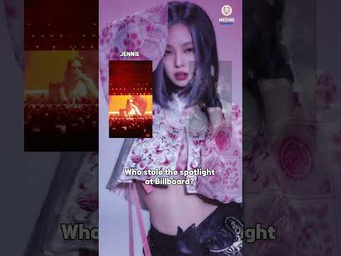 JENNIE vs Tate McRae: Who stole the spotlight at Billboard? #shorts #tatemcrae #jennie #kpop