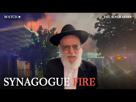 Jewish community reacts to &#039;shocking&#039; Melbourne synagogue fire