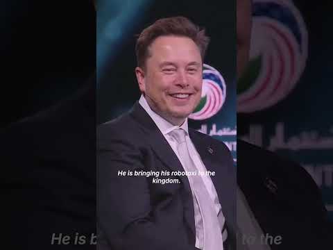 Elon Musk says Tesla Robotaxis are coming to streets of Saudi Arabia