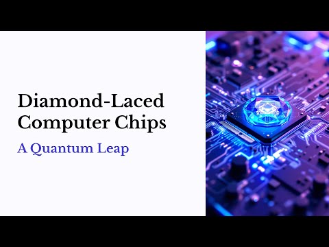Diamond-Laced Computer Chips Closer to Reality with Quantum Breakthrough