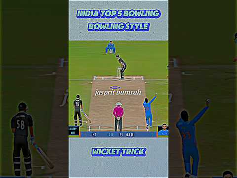 Top 5 Indian Bowlers in Real Cricket 24 | Bowling Styles &amp; Wicket Tricks! 🔥✅ #RC24 #Cricket
