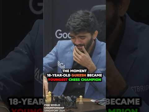 Gukesh STARTS CRYING After BECOMING the YOUNGEST WORLD CHESS CHAMPION EVER in CHESS HISTORY