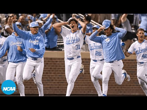 Full WILD 9th inning in North Carolina vs. Long Island NCAA regional