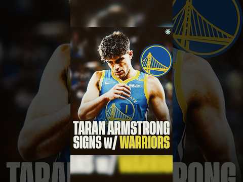 The Warriors are signing Aussie Taran Armstrong to a two-way contract #TaranArmstrong #Warriors #NBA