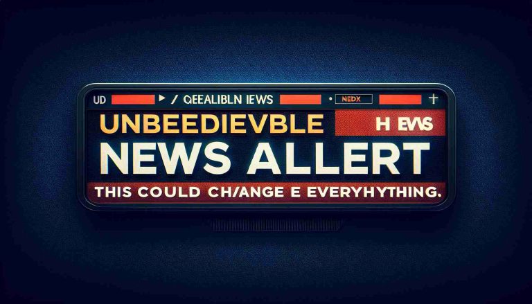 Unbelievable News Alert! This Could Change Everything.