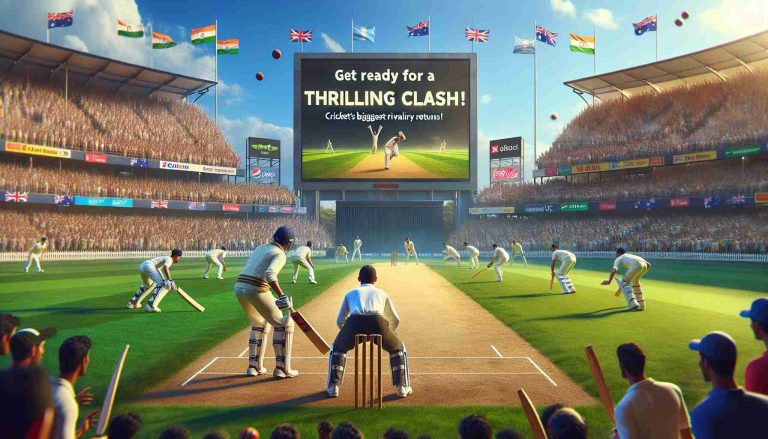 Get Ready for a Thrilling Clash! Cricket’s Biggest Rivalry Returns