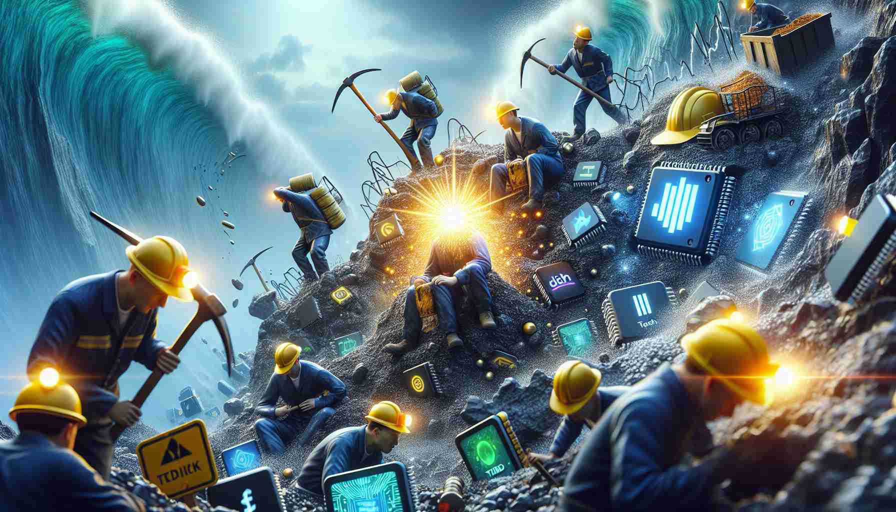 Market Shakes Amid Tariff Talks! Miners Struggle as Tech Stocks Shine Market Shakes Amid Tariff Talks! Miners Struggle as Tech Stocks Shine