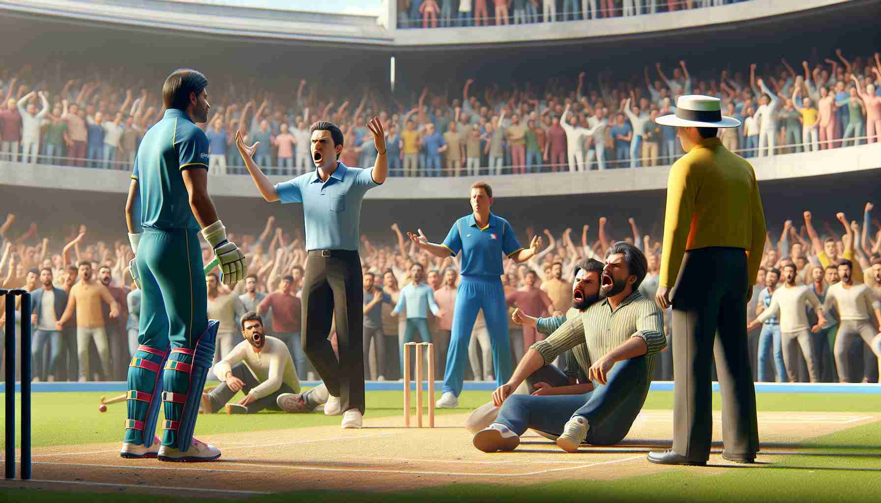 Was It Intimidation or Just Cricket? Controversy Ignites Was It Intimidation or Just Cricket? Controversy Ignites