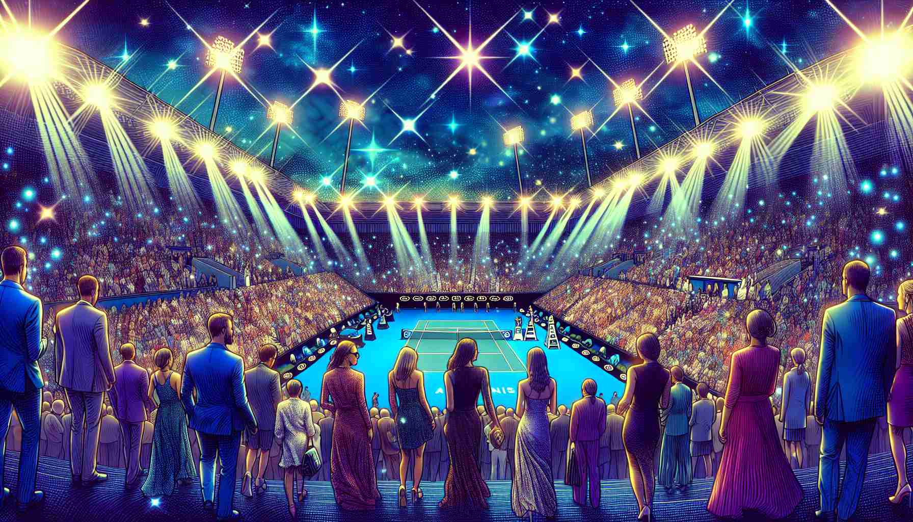 Star-Studded Glamour Takes Over the Australian Open Star-Studded Glamour Takes Over the Australian Open
