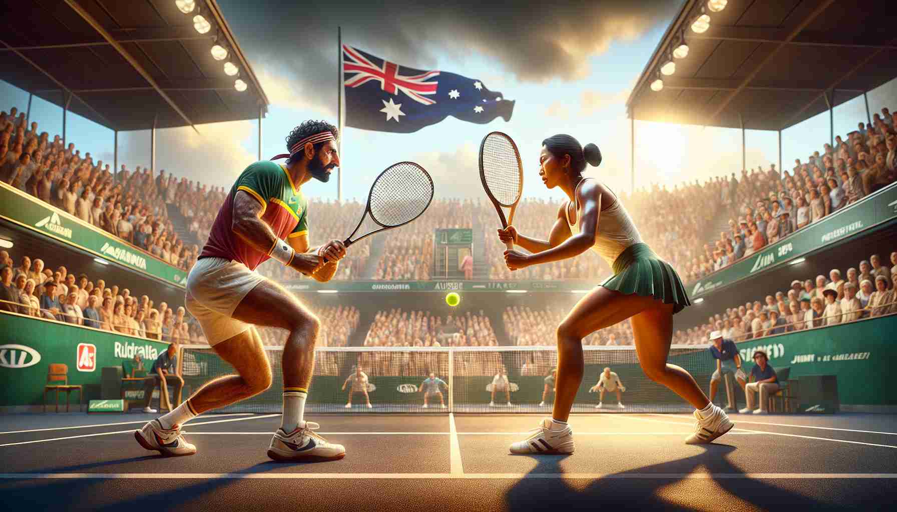 Unbelievable Tennis Duel! Legends Collide for Australian Glory Unbelievable Tennis Duel! Legends Collide for Australian Glory