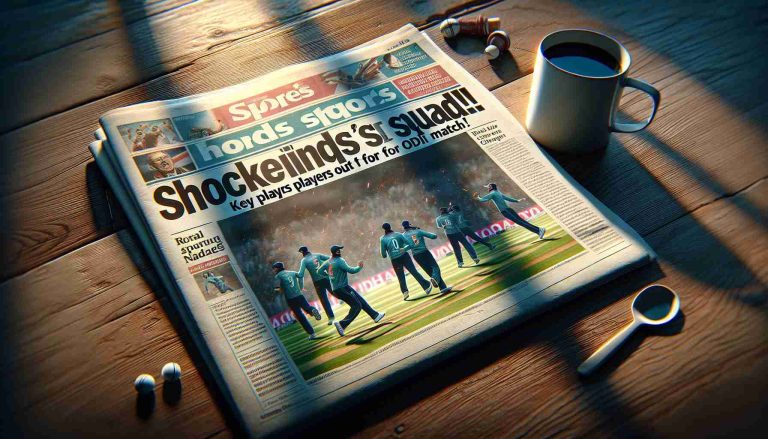 Shocking Changes in England’s Squad! Key Players Out for ODI Match
