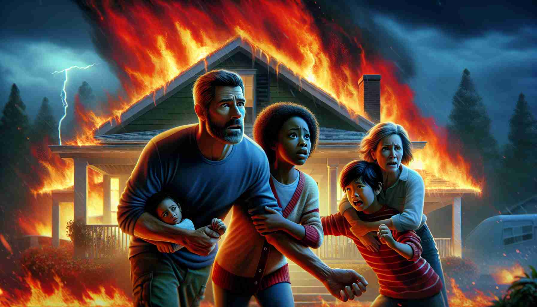 Evacuating Under Pressure: A Family’s Race Against Flames Evacuating Under Pressure: A Family’s Race Against Flames
