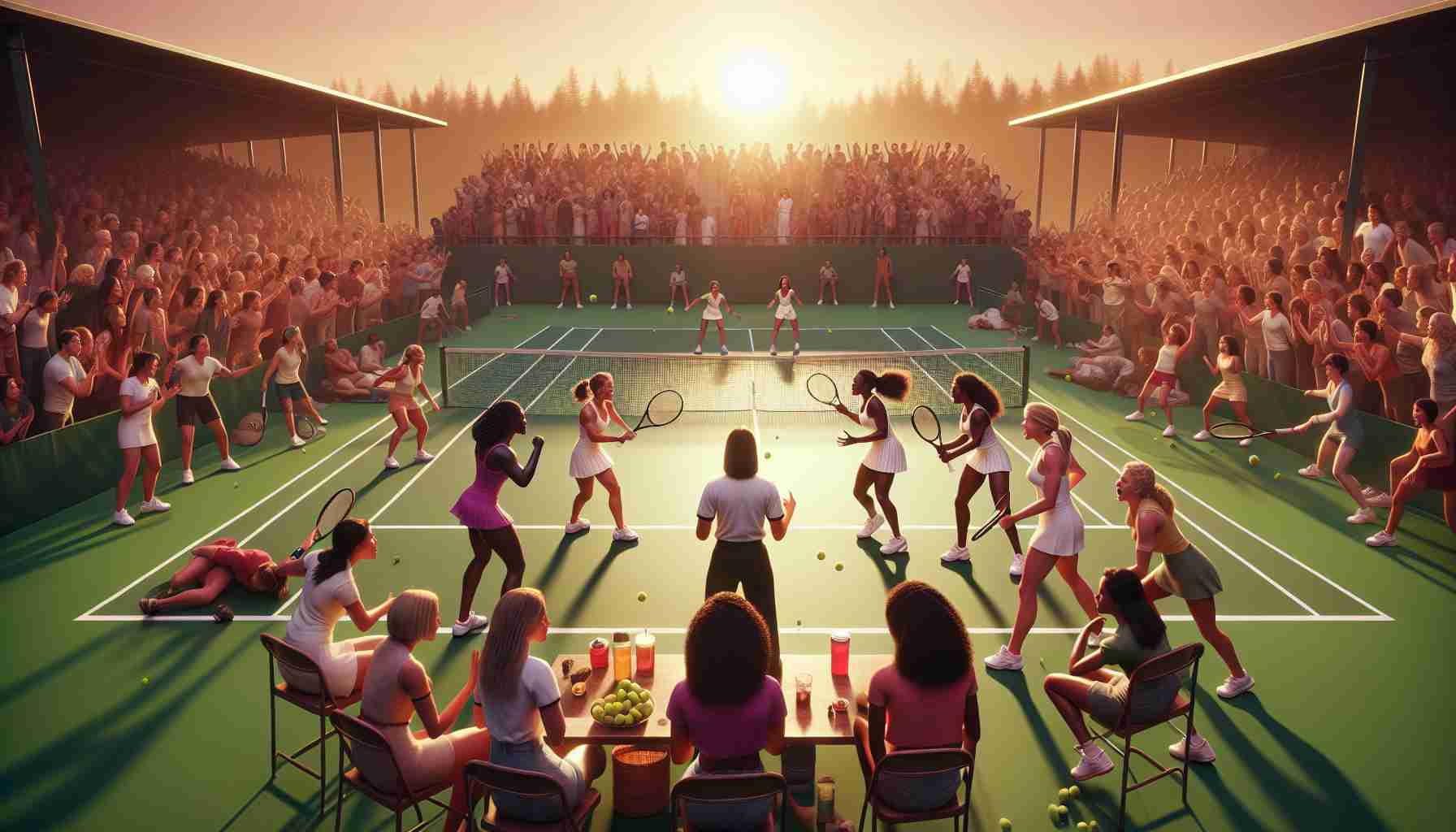Unbelievable Drama Unfolds in Women’s Doubles Match! It Ends in Chaos Unbelievable Drama Unfolds in Women’s Doubles Match! It Ends in Chaos