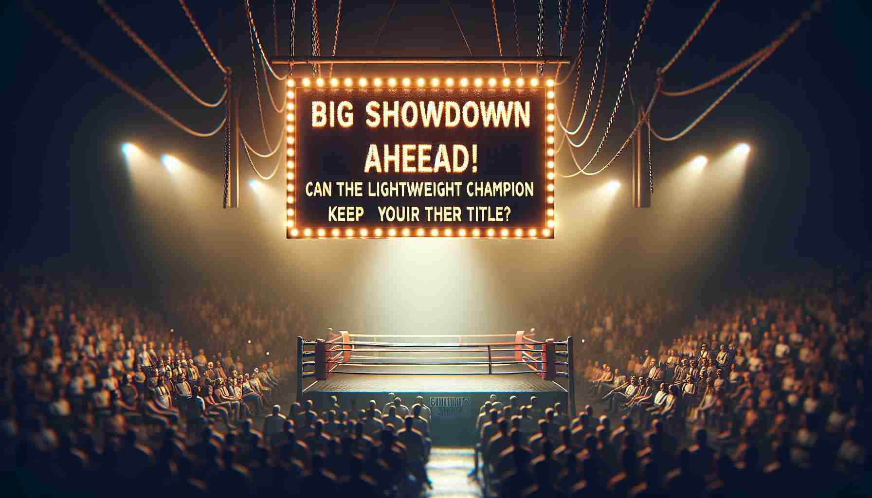 Big Showdown Ahead! Can the Lightweight Champion Keep His Title? Big Showdown Ahead! Can the Lightweight Champion Keep His Title?