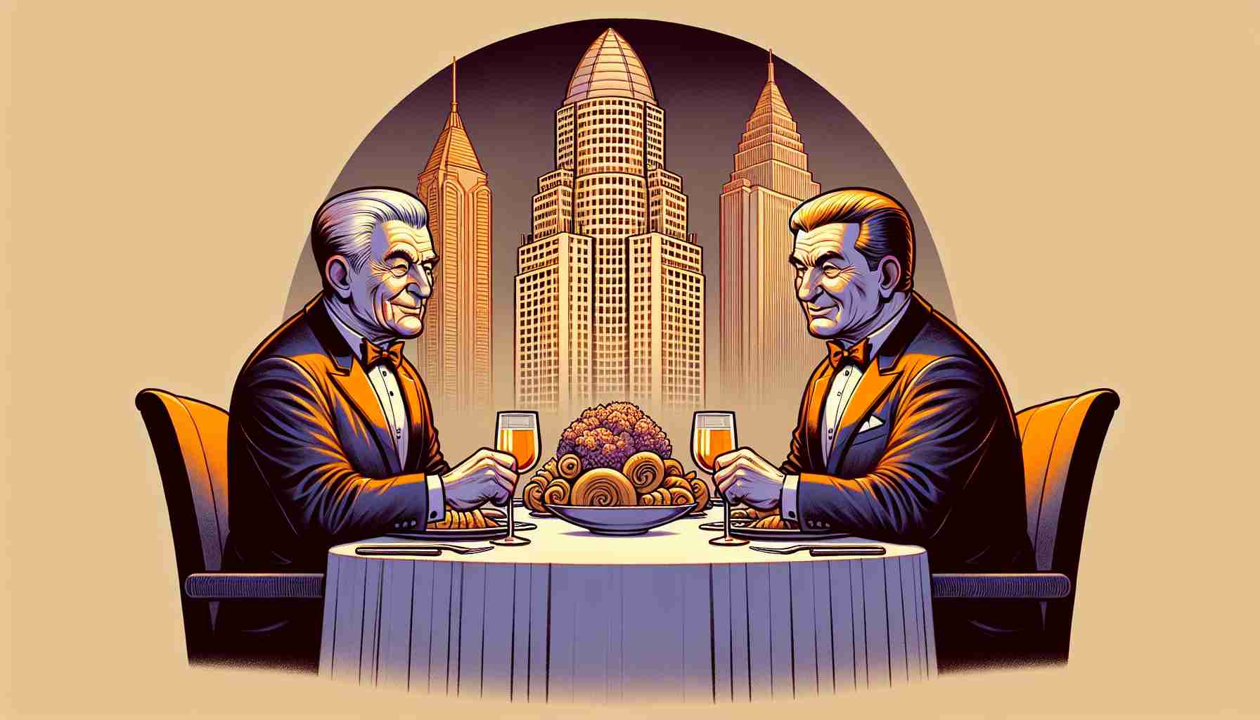 Billionaire Dinner: Packer and Trump Together Billionaire Dinner: Packer and Trump Together