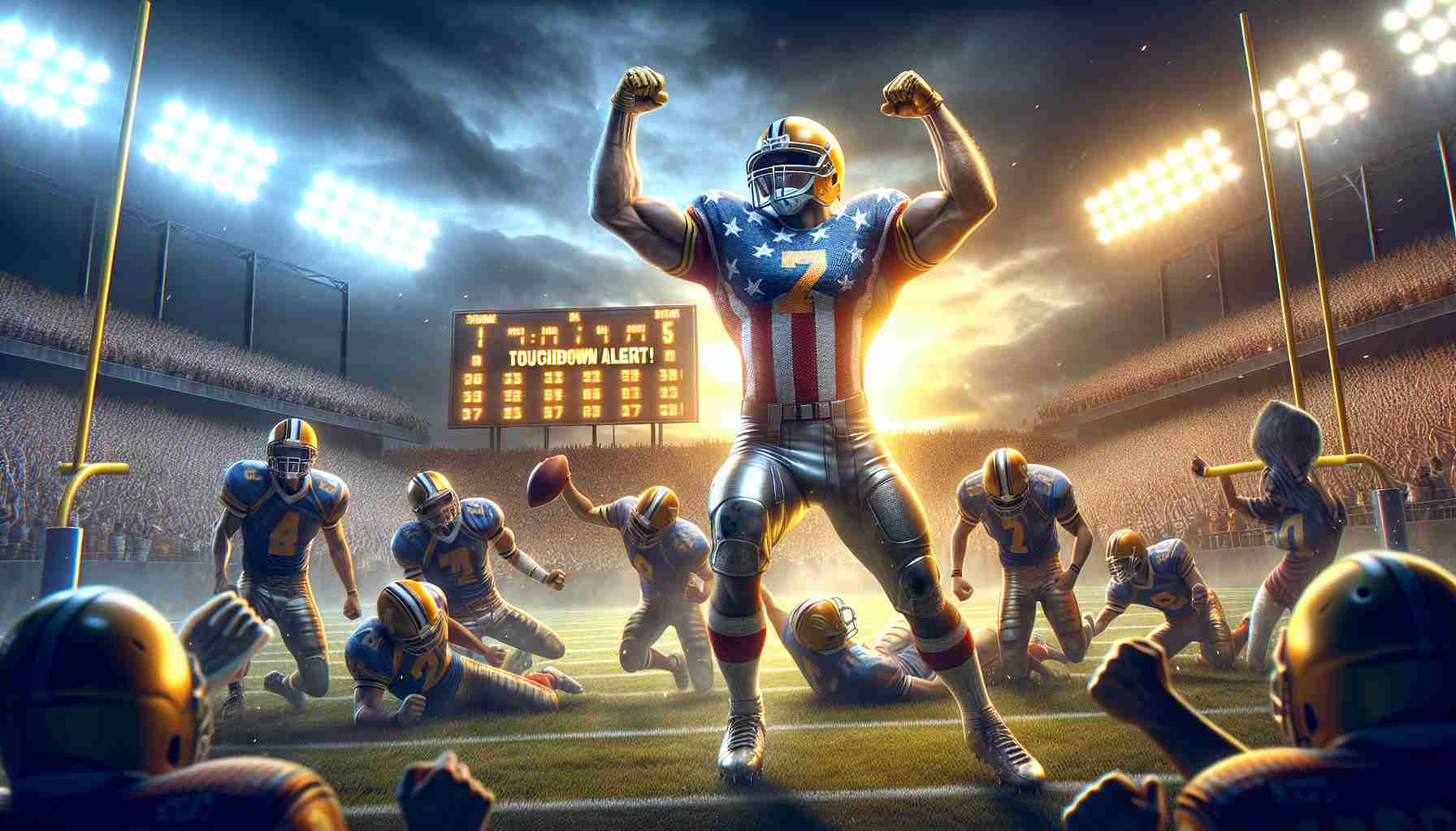 Touchdown Alert! Gibbs Shines Once Again Touchdown Alert! Gibbs Shines Once Again