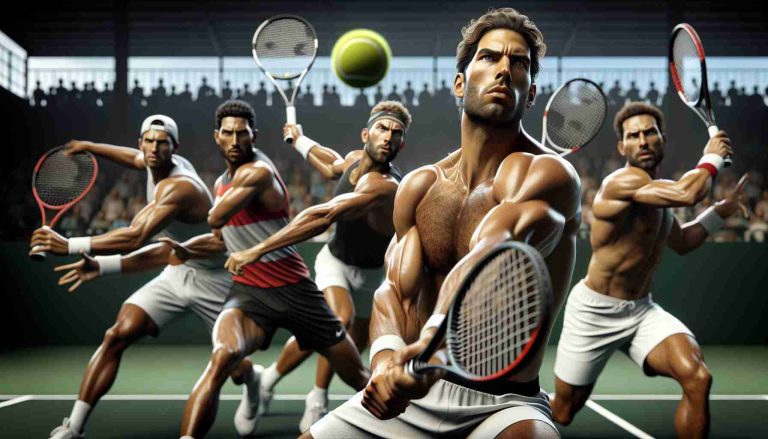 Beobachten Sie das unentdeckte Talent im Herrentennis