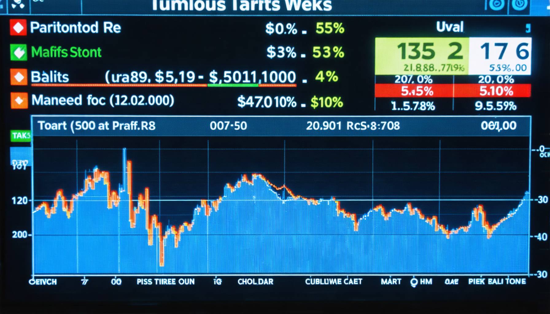 Wall Street’s Tumultuous Week: How New Tariffs Stirred Up a Storm Wall Street’s Tumultuous Week: How New Tariffs Stirred Up a Storm