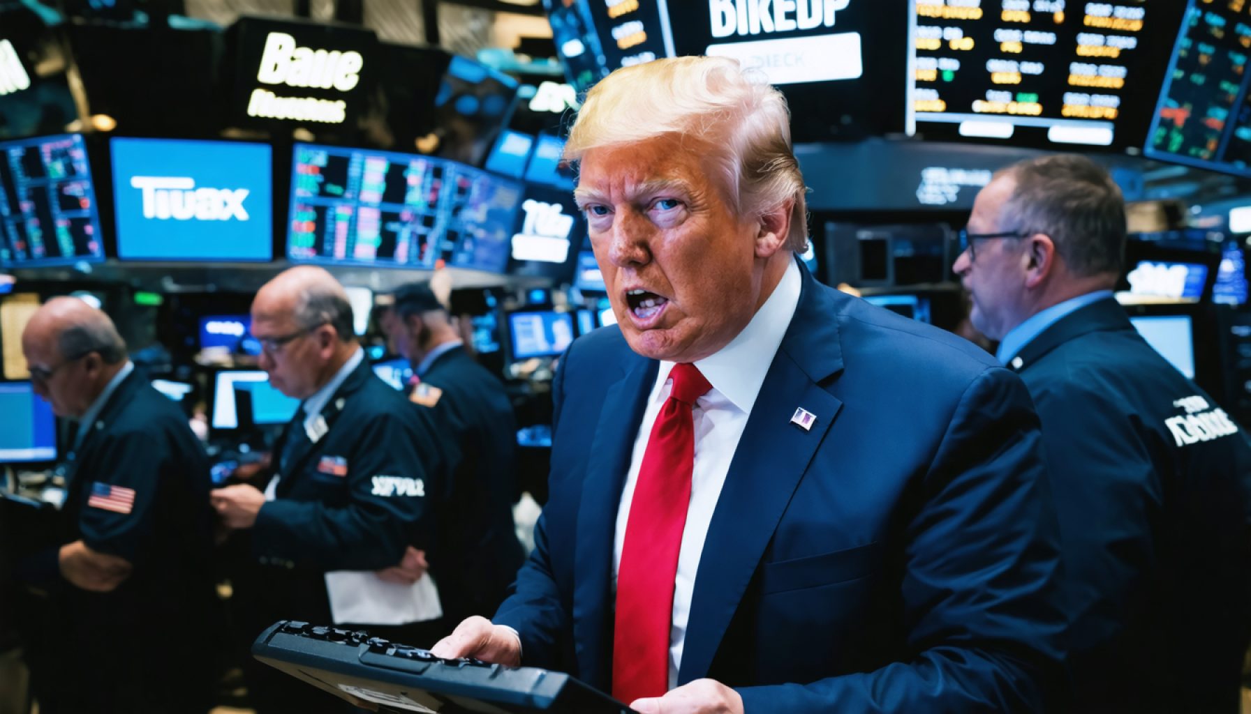 Panic on Wall Street: How Trump’s Bold Tariff Strategy Is Shaking the Markets Panic on Wall Street: How Trump’s Bold Tariff Strategy Is Shaking the Markets