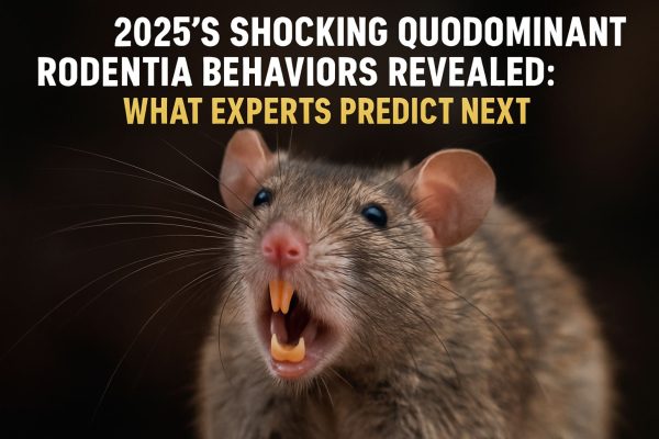 Шокуючі поведінки грызунів Quodominant 2025 року: що прогнозують експерти далі 