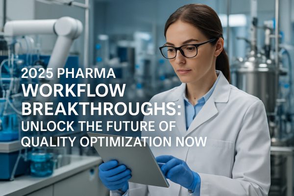 2025 Pharma Workflow Breakthroughs: Unlock the Future of Quality Optimization Now 2025 Pharma Workflow Breakthroughs: Unlock the Future of Quality Optimization Now