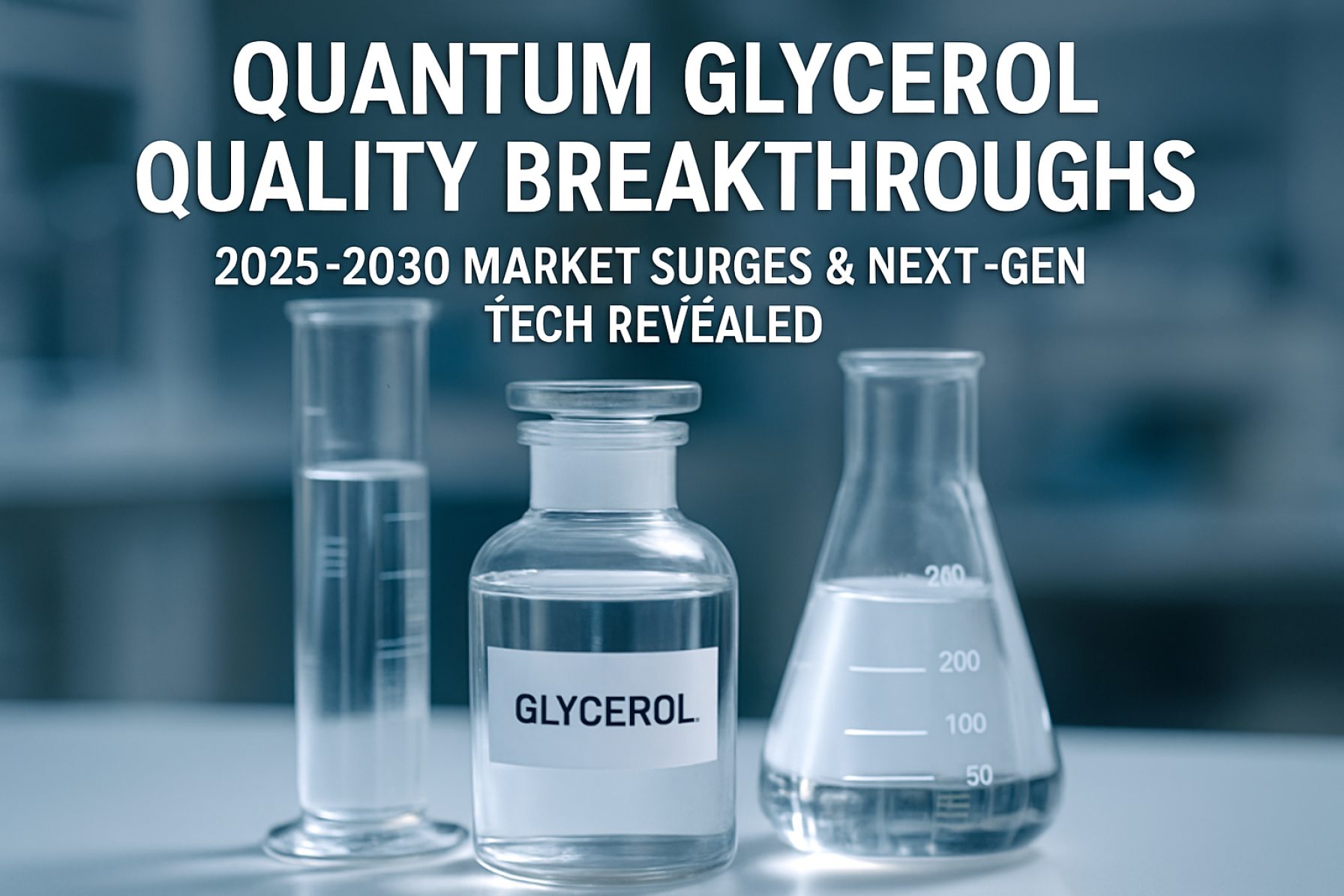 Quantum Glycerol Quality Breakthroughs: 2025-2030 Market Surges & Next-Gen Tech Revealed Quantum Glycerol Quality Breakthroughs: 2025-2030 Market Surges & Next-Gen Tech Revealed