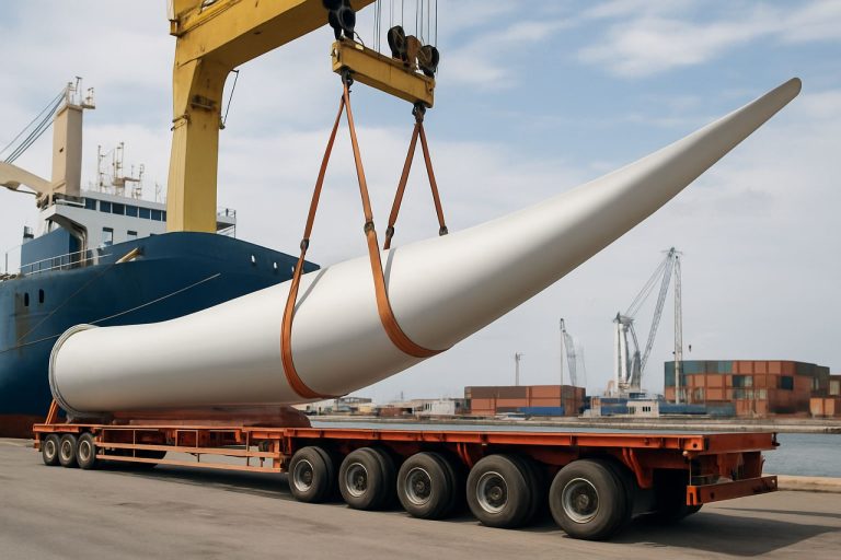 Breakbulk vindmøllevinge logistik: 2025's banebrydende ændringer afsløret! 
