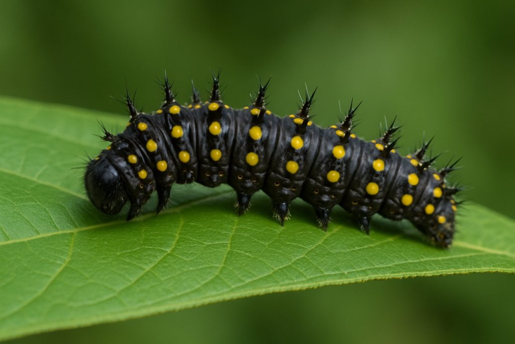 Fifth Instar Butterfly Larvae: The Final Molt Before Metamorphosis Fifth Instar Butterfly Larvae: The Final Molt Before Metamorphosis