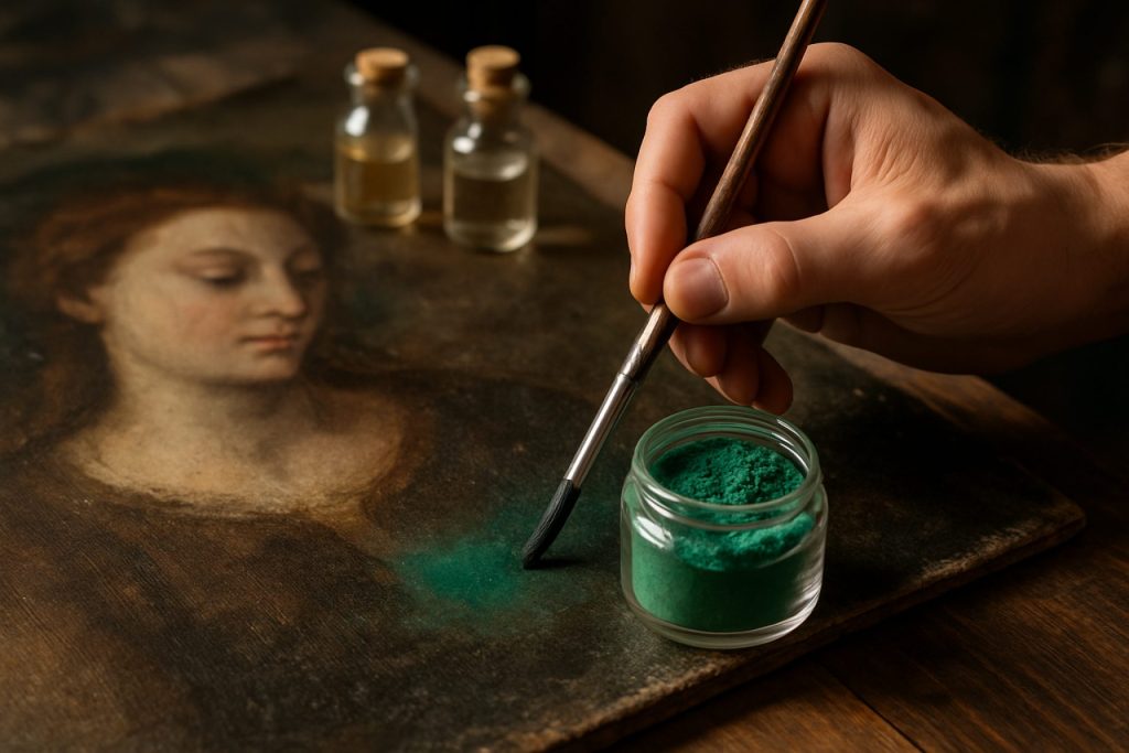 Viridian Pigment: The Secret Weapon in Art Restoration Revealed Viridian Pigment: The Secret Weapon in Art Restoration Revealed