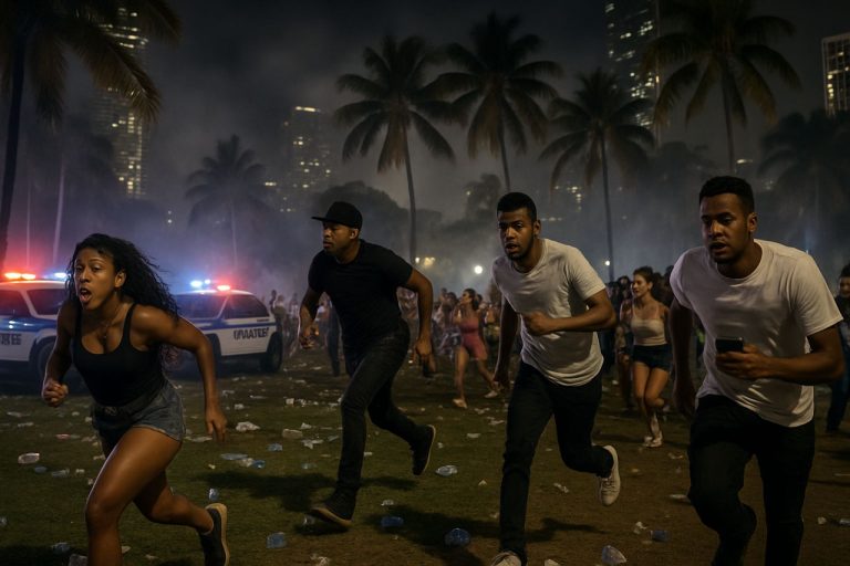 Chaos at Bayfront Park: What Really Happened During Miami’s Shocking Concert Night Shootout?